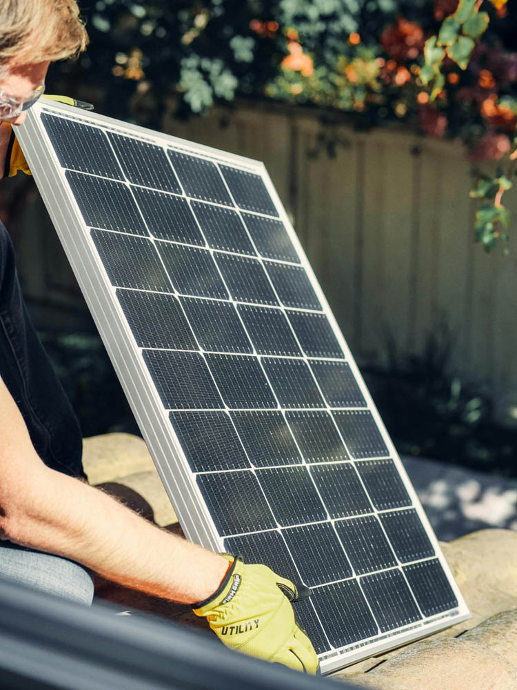How solar power installation works
